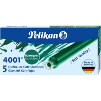 PELIKAN Tintenpatronen GTP/5 300070 grün 5 Stück