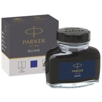 PARKER Tintenflacon QUINK, Inhalt: 57 ml, blau