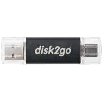 DISK2GO USB-Stick switch 8GB 30006590 Type-C USB 3.1...