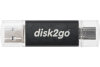 DISK2GO USB-Stick switch 64GB 30006593 Type-C USB 3.1 Type-A USB 3.0