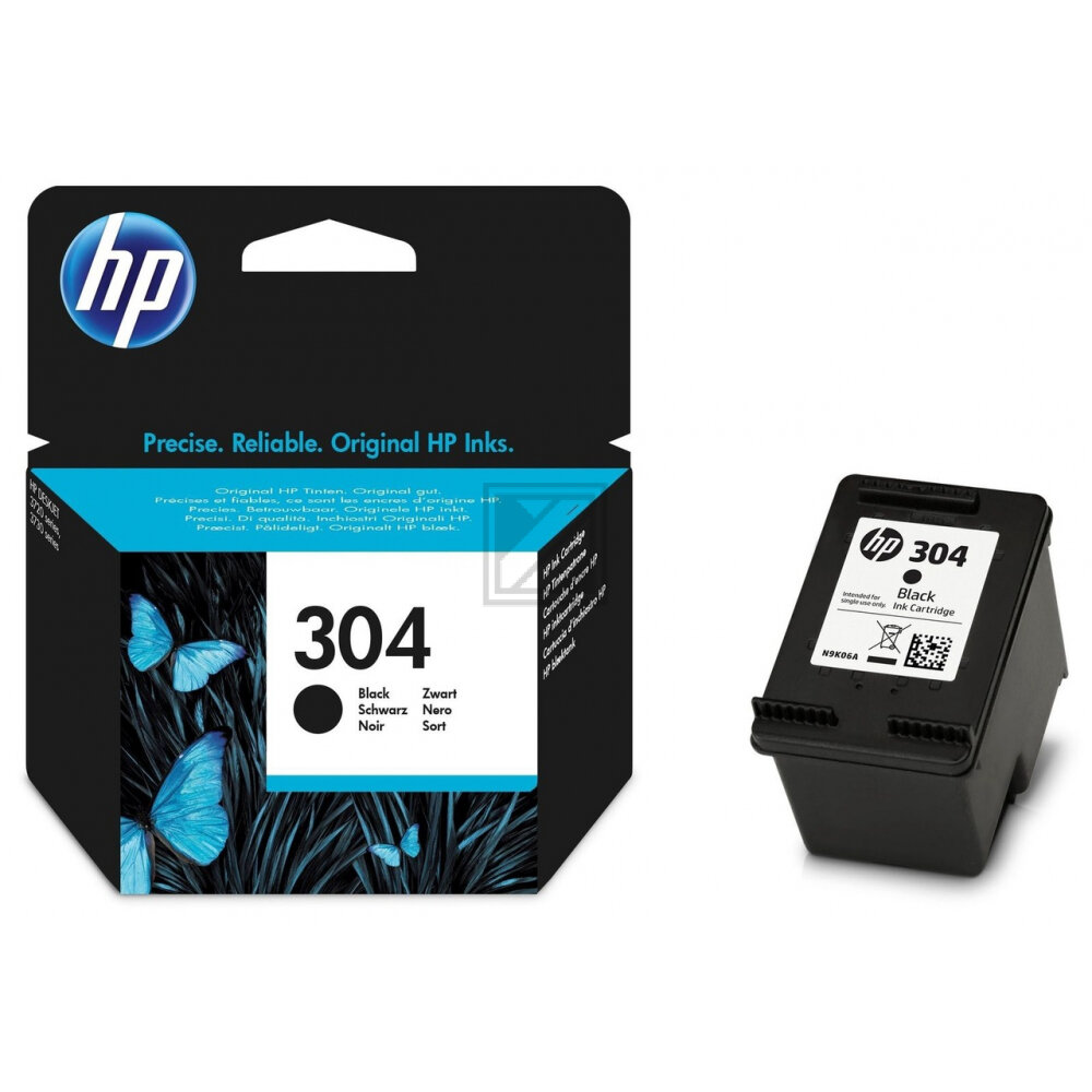 HP Tintenpatrone 304 schwarz N9K06AE DeskJet 3720 30 120 Seiten, CHF | Tintenpatronen