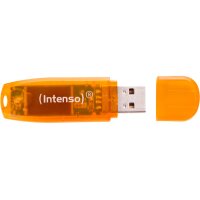 INTENSO USB-Stick Rainbow Line 64GB 3502490 USB 2.0 orange
