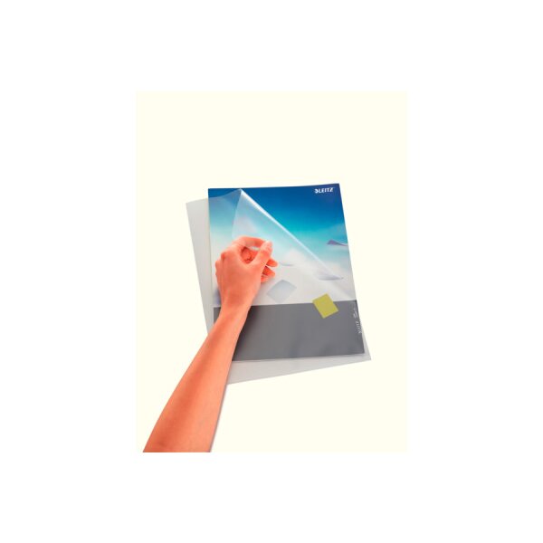 LEITZ Dossier PP A4 40000035 bleu, 0,13mm 100 pcs.