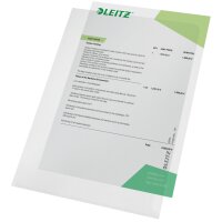 LEITZ Pochette transparente Standard, A5, PP, grainé