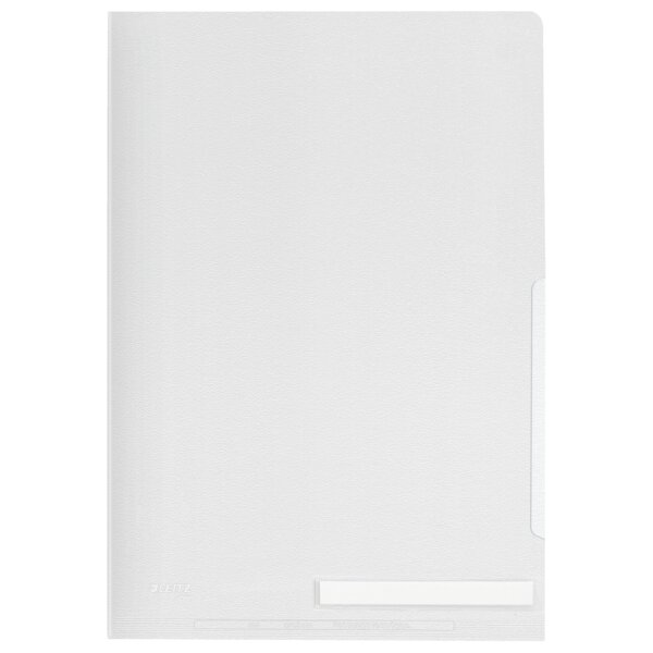 LEITZ Sichthülle Maxi, A4, PVC, genarbt, 0,20 mm
