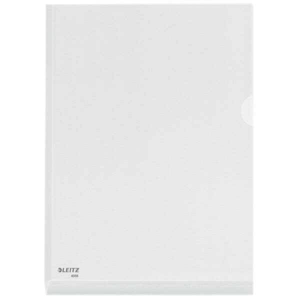 LEITZ Sichthülle Maxi, A4, PVC, genarbt, 0,20 mm