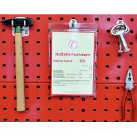 LEITZ Hänge-Sichttasche, DIN A4, PVC, genarbt, 0,20 mm