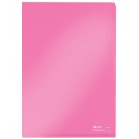 LEITZ Pochette Super Premium, A4, PVC, 0,15 mm, rouge