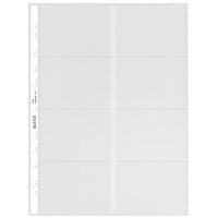 LEITZ Pochette perforée pour 16 cartes de visite,...