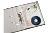 LEITZ Prospekthülle CD A4 47613003 genarbt, 0,12mm 5 Stück