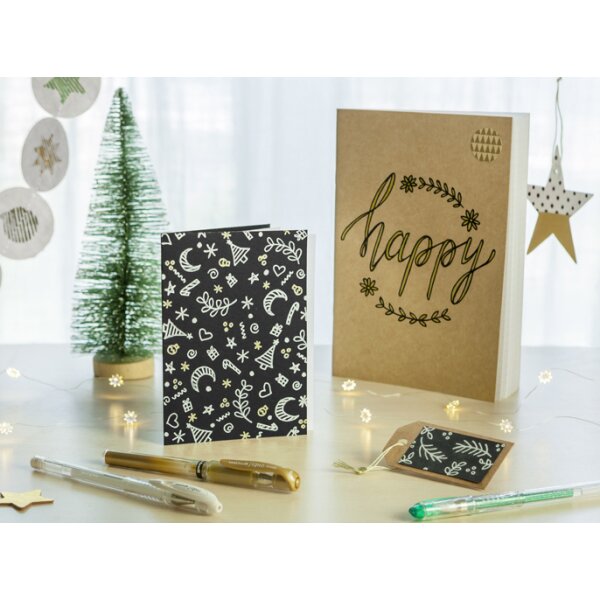 uni-ball Stylo roller &agrave; encre gel SIGNO broad UM153, argent
