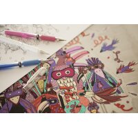 uni-ball Stylo roller à encre gel SIGNO broad...