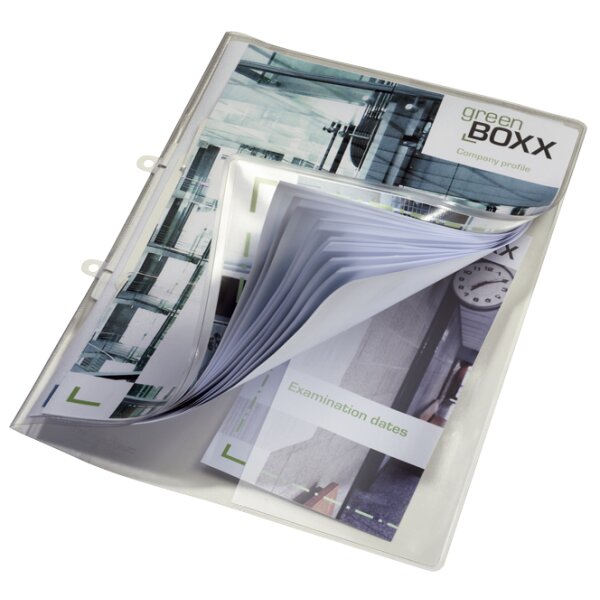 DURABLE Abheft-Sichthefter, DIN A4, glasklar, transparent