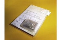 DURABLE Pochettes dictée A4 2347/16 avec poche p. cassette beige