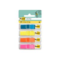 POST-IT Index Tabs Clear 43.2x11.9mm 683-4ABX...