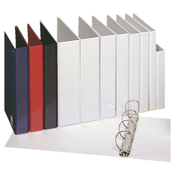 Esselte Präsentations-Ringbuch Essentails, A4, weiss, 4D-Ring