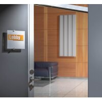 DURABLE Plaque de porte CRYSTAL SIGN, (L)210 x (H)210 mm