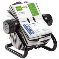 DURABLE Visitenkartenkartei VISIFIX, silber