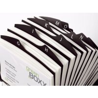 DURABLE Visitenkartenkartei VISIFIX, silber