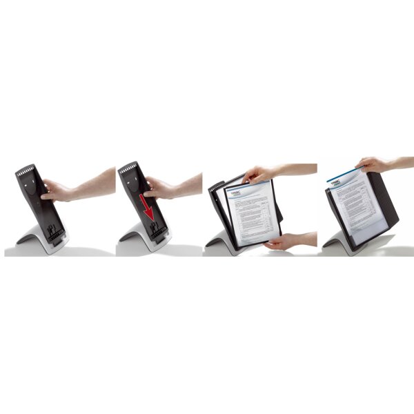 DURABLE Display-System SHERPA STYLE TABLE 10, Komplett-Set