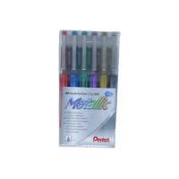 PENTEL Roller Hybrid Gel Grip 1.0mm K230M-6 6-farbig ass.