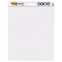 3M Post-it Bloc pour chevalet, 635 x 762 mm, blanc
