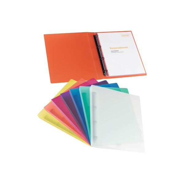 KOLMA Classeur anneaux Easy 3cm 02.802.13 4 anneaux violet A4