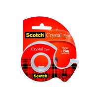 SCOTCH Crystal Tape 600 19mmx15m 6-1915D mit Abroller