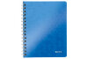 LEITZ Bloc-notes WOW PP A5 46410036 bleu quadrillé