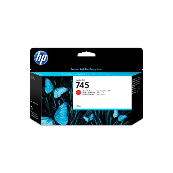 HP Cart. dencre 745 chrom. red F9K00A DesignJet Z5600 130ml