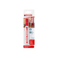 EDDING Permanent Marker 3000 1.5-3mm 3000BLI-2 rot Blister