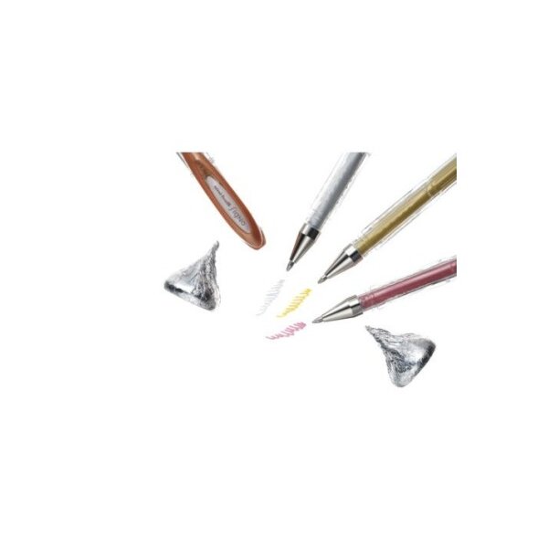 UNI-BALL Signo Noble Metal 0.8mm UM-120NM RED rot