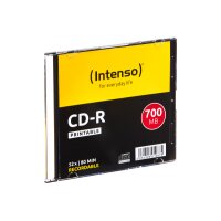 INTENSO CD-R Slim 80MIN/700MB 1801622 52x Printable 10 Pcs