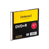 INTENSO DVD+R Slim 4.7GB 4111652 16x 10 Pcs