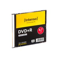 INTENSO DVD+R Slim 4.7GB 4811652 16x Printable 10 Pcs