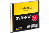 INTENSO DVD+RW Slim 4.7GB 4211632 4x 10 Pcs