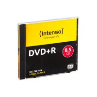 INTENSO DVD+R Jewel 8.5GB 4311245 8x 5 Pcs