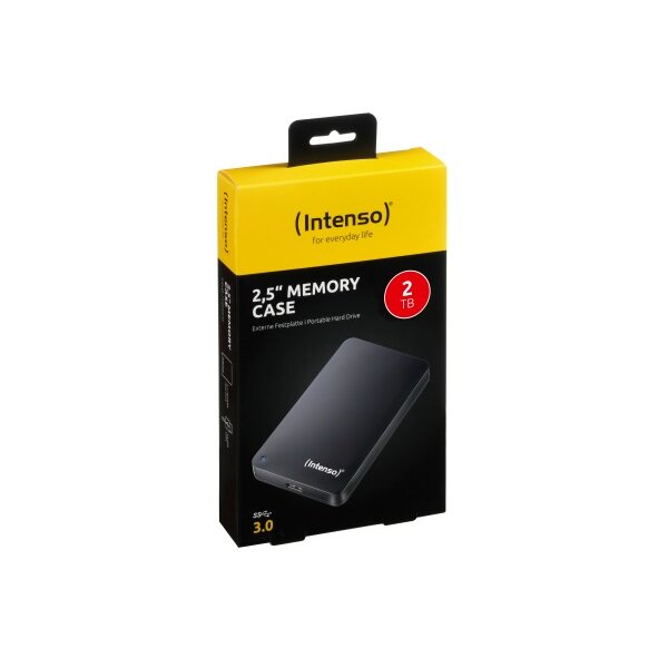INTENSO HDD Memory Case 2TB 6021580 USB 3.0 2.5 inch black