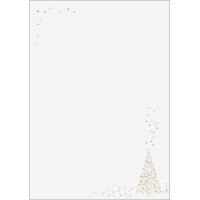 sigel Weihnachts-Motiv-Papier "Golden Tree",...