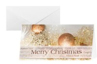 SIGEL Weihnachts-Karten Christmas A4 DS029 Glitter 2 3...