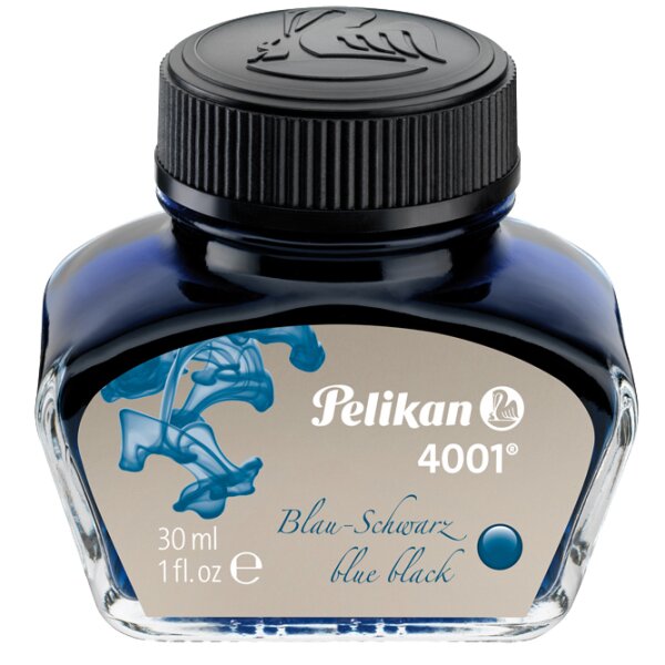 Pelikan Tinte 4001 im Glas, dunkelgrün, Inhalt: 30 ml