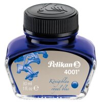 Pelikan Tinte 4001 im Glas, dunkelgrün, Inhalt: 30 ml