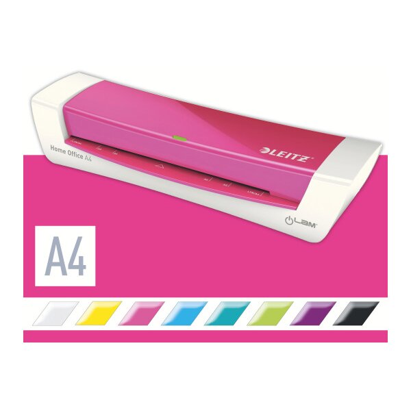 LEITZ Laminiergerät iLAM Home Office 73680023 pink A4