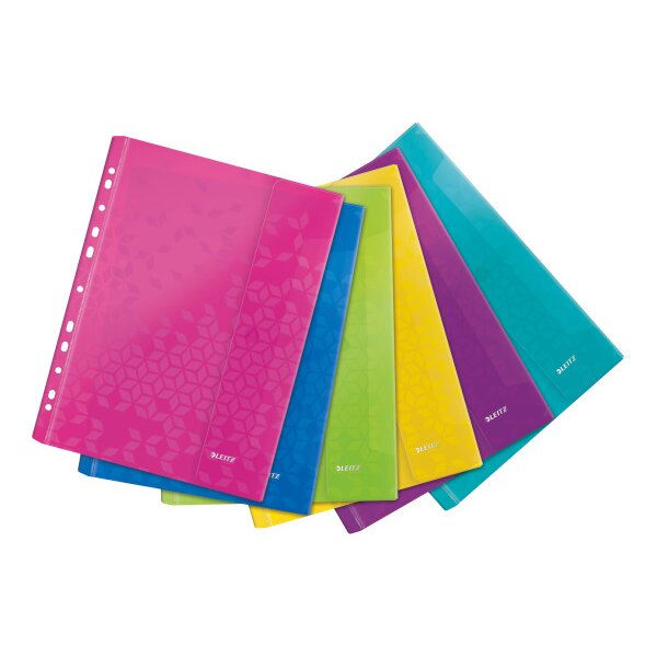 LEITZ Dossier Brochure WOW A4 47070099 assortie