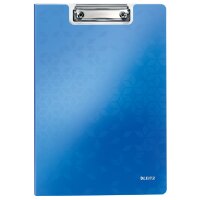LEITZ Klemmbrett-Mappe WOW, DIN A4, Polyfoam, blau