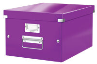 LEITZ Click&Store WOW Box M 60440062 violet 22x16x28.2cm