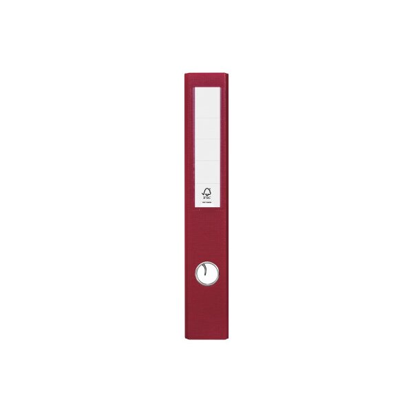 ESSELTE Raccoglitore CH standard 5cm 624557 rosso vino A4
