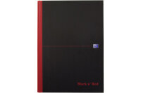 OXFORD Buch Black n Red A4 400047606 liniert, 90g 96 Blatt
