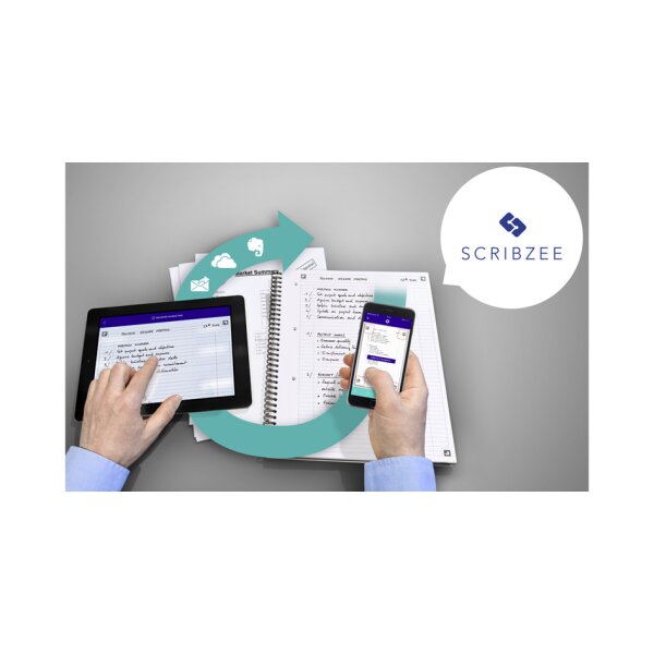 Oxford Studium Spiralnotizblock "EASYNOTES", A4+, liniert