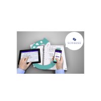 Oxford cahier à spirale KarLi, format A4+, vert,...